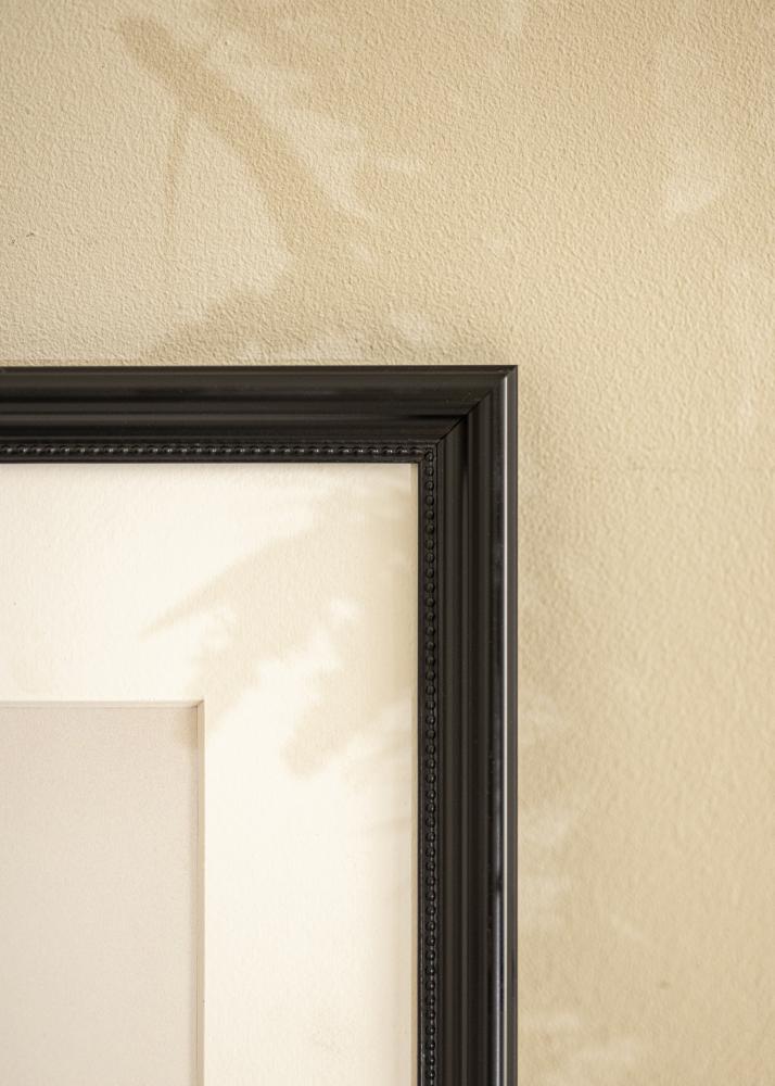 Kehys Gala Musta 13x18 cm - Passepartout Valkoista B7 88x125 mm