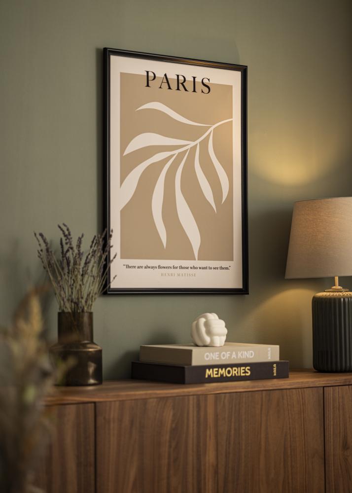 Kehys Gala Musta 13x18 cm - Passepartout Valkoista B7 88x125 mm