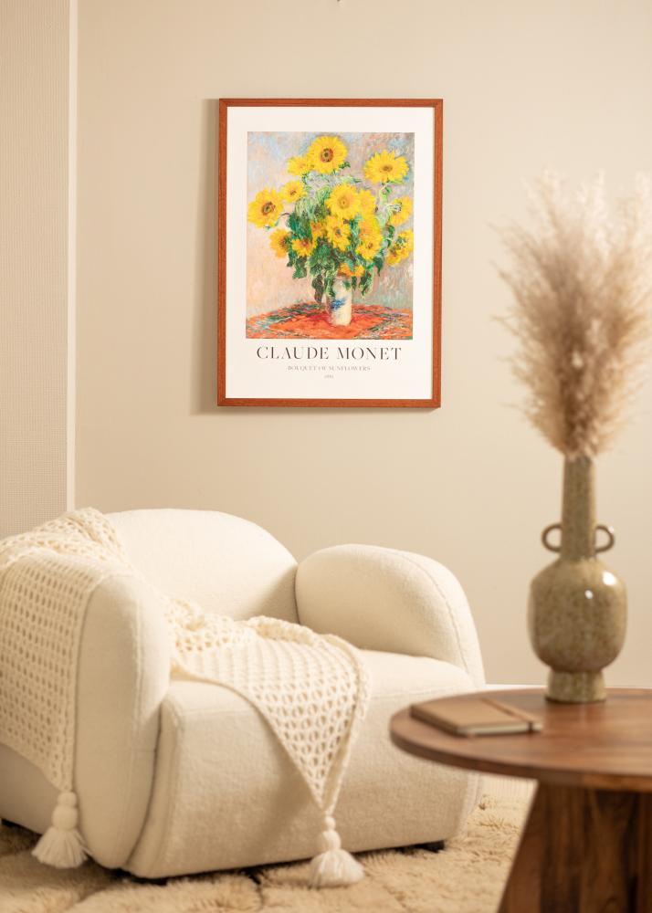 Kehys Hermes Kirsikka 42x59,4 cm - Passepartout Valkoista 25x38 cm