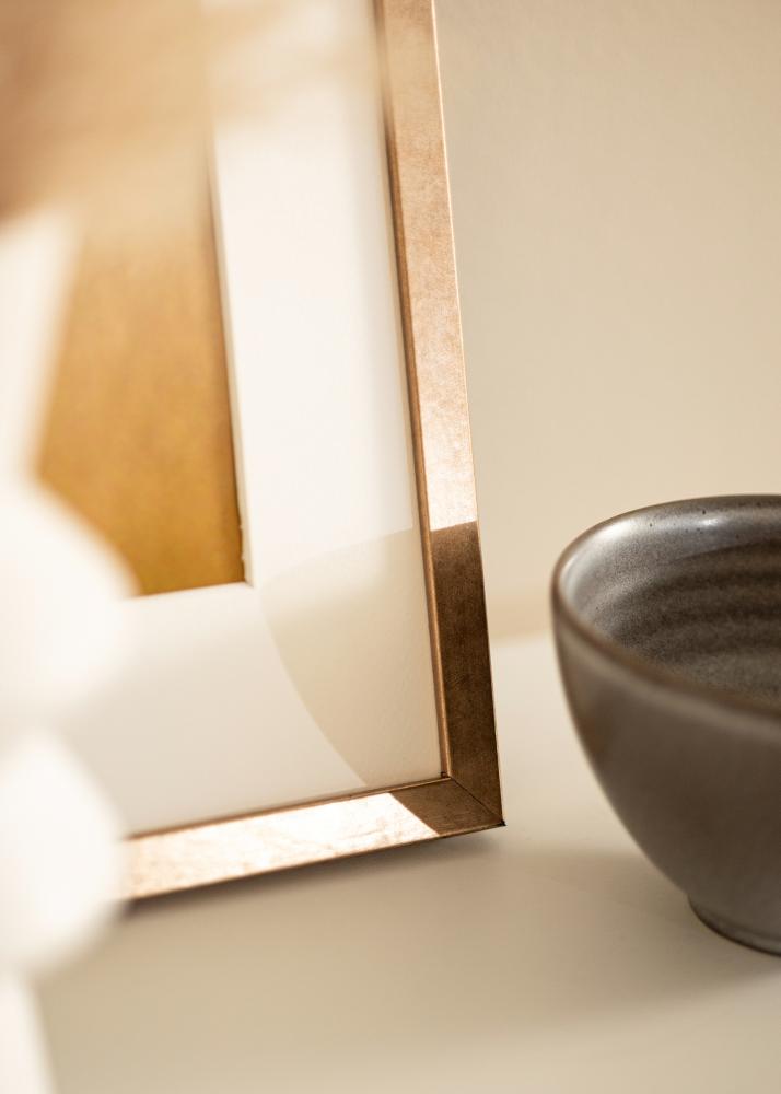 Kehys Ares Messinki 40x50 cm - Passepartout Valkoista 29,7x42 cm