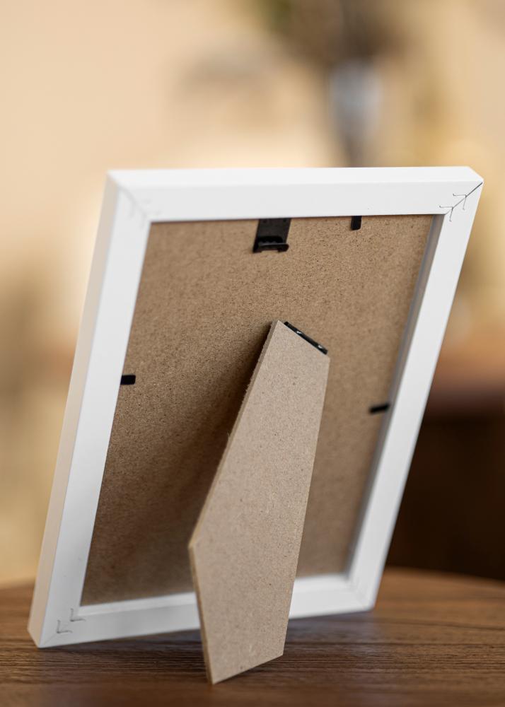 Kehys BGA Classic Valkoista 20x30 cm - Passepartout Valkoista 15x22 cm