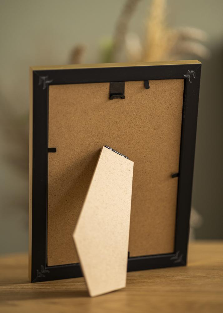 Kehys Gala Kulta 13x18 cm - Passepartout Valkoista B7 88x125 mm