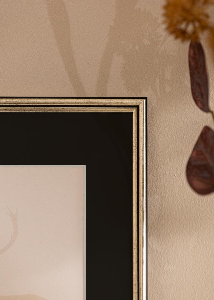 Kehys Horndal Hopea 60x60 cm - Paspatuuri Musta 50x50 cm