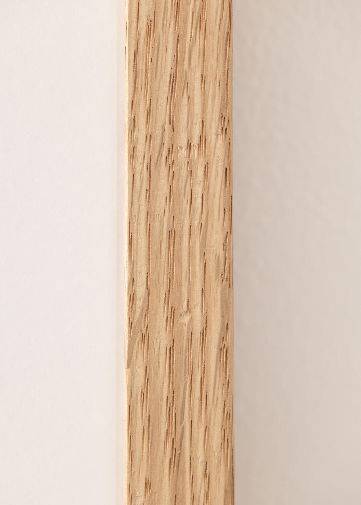 Kehys Tidlös Massiivinen Tammi 20x30 cm - Passepartout Valkoinen 15x21 cm