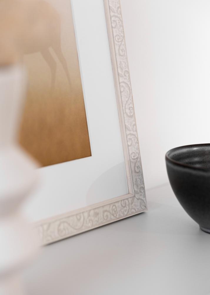 Kehys Milton Akryylilasi Valkoinen 40x60 cm