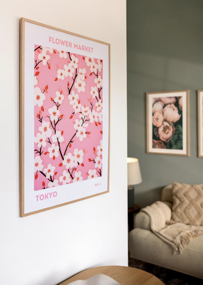 Valokuvakehys Ohut Tammi Akryylilasi 28x35 cm