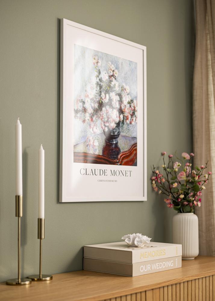 Taulunkehys Valkoinen Leveä 50 x 70 cm