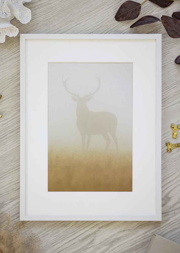 Taulunkehys Valkoinen Kapea 21 x 30 cm