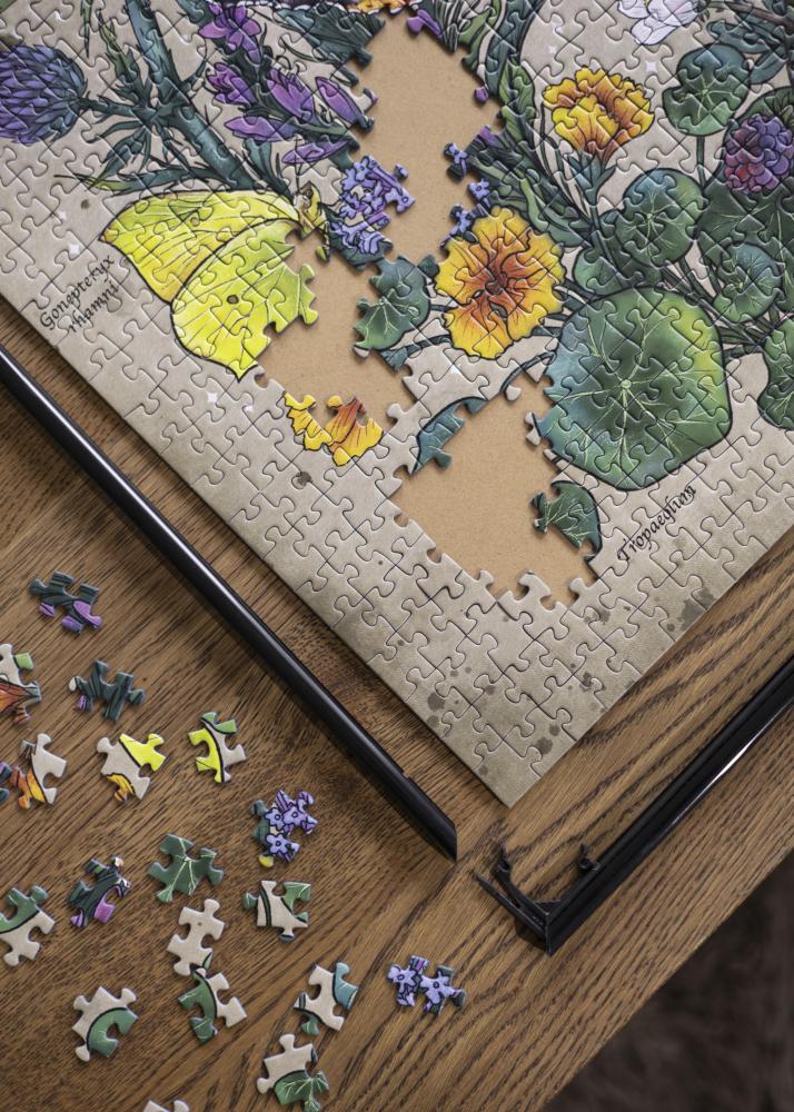 Palapelikehys Musta 60x80 cm