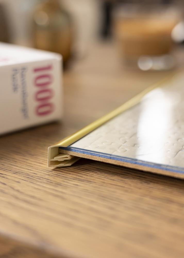 Palapelikehys Kullanvärinen 50x70 cm