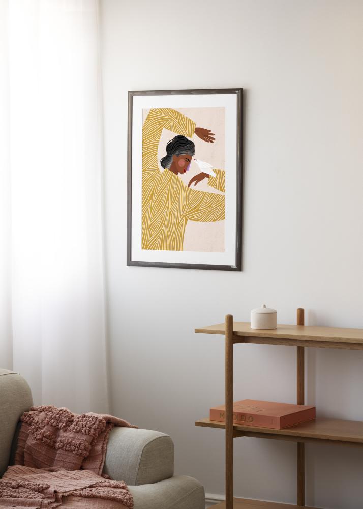 Kehys Dorset Akryylilasi Tummanharmaa 21x29,7 cm (A4)