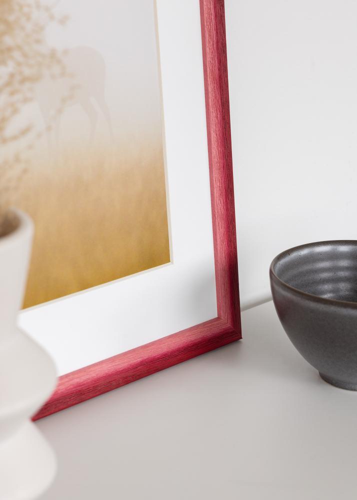 Kehys Cornwall Akryylilasi Tummanpunainen 40x50 cm