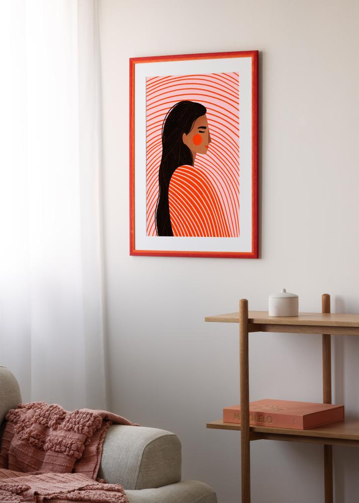 Kehys Cornwall Akryylilasi Punainen 21x29,7 cm (A4)