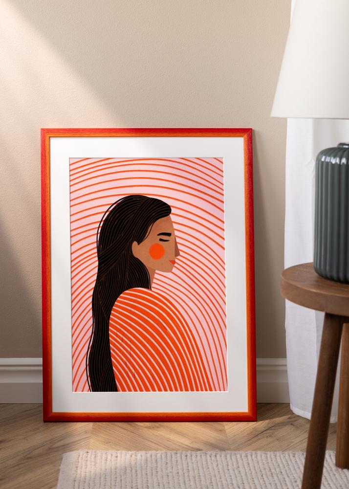 Kehys Cornwall Akryylilasi Punainen 21x29,7 cm (A4)