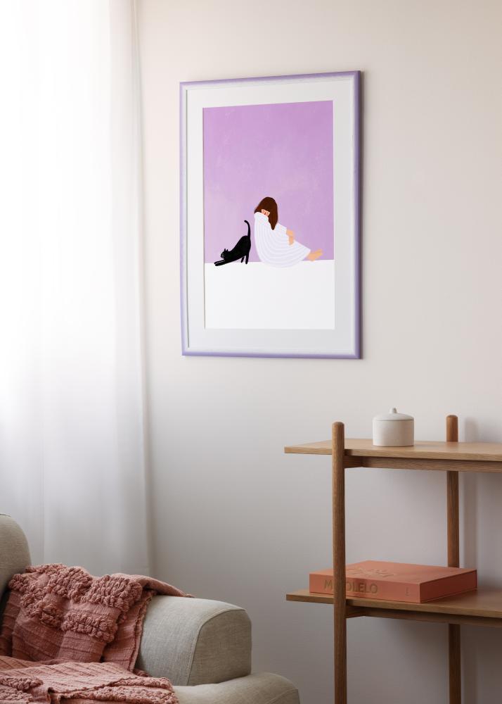 Kehys Cornwall Akryylilasi Vaaleanliila 21x29,7 cm (A4)