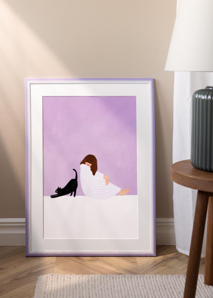 Kehys Cornwall Akryylilasi Vaaleanliila 21x29,7 cm (A4)