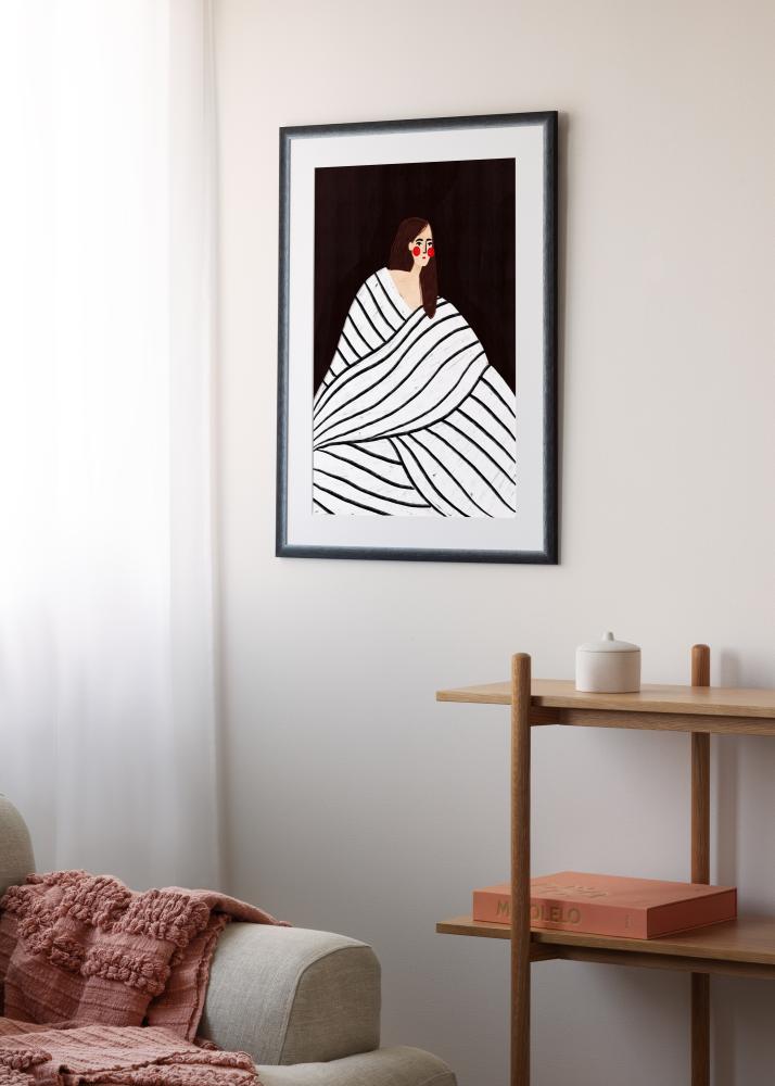 Kehys Cornwall Akryylilasi Musta 21x29,7 cm (A4)