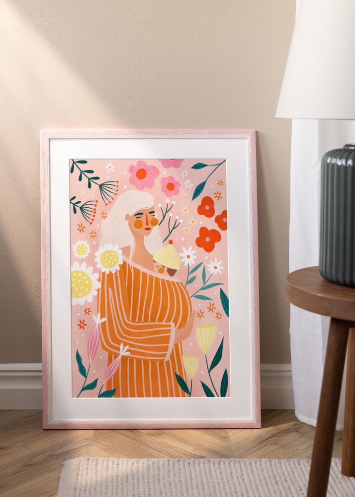 Kehys Cornwall Akryylilasi Vaaleanpunainen 21x29,7 cm (A4)