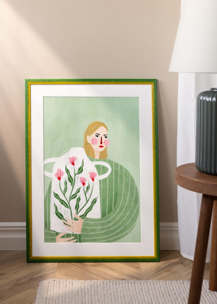 Kehys Cornwall Akryylilasi Vihreä 30x30 cm