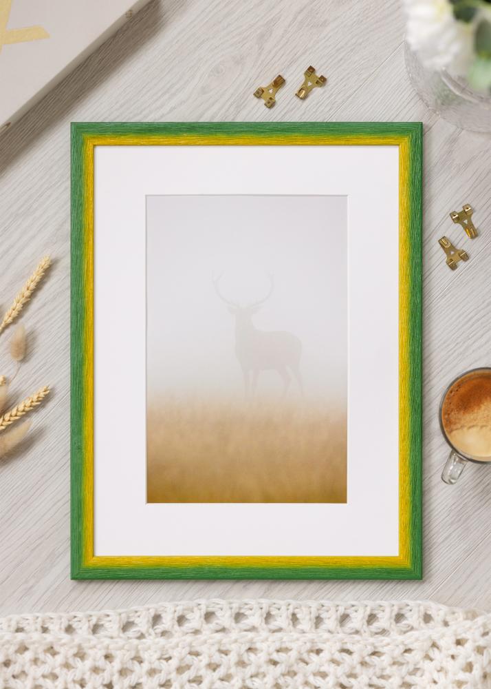 Kehys Cornwall Akryylilasi Vihreä 30x30 cm