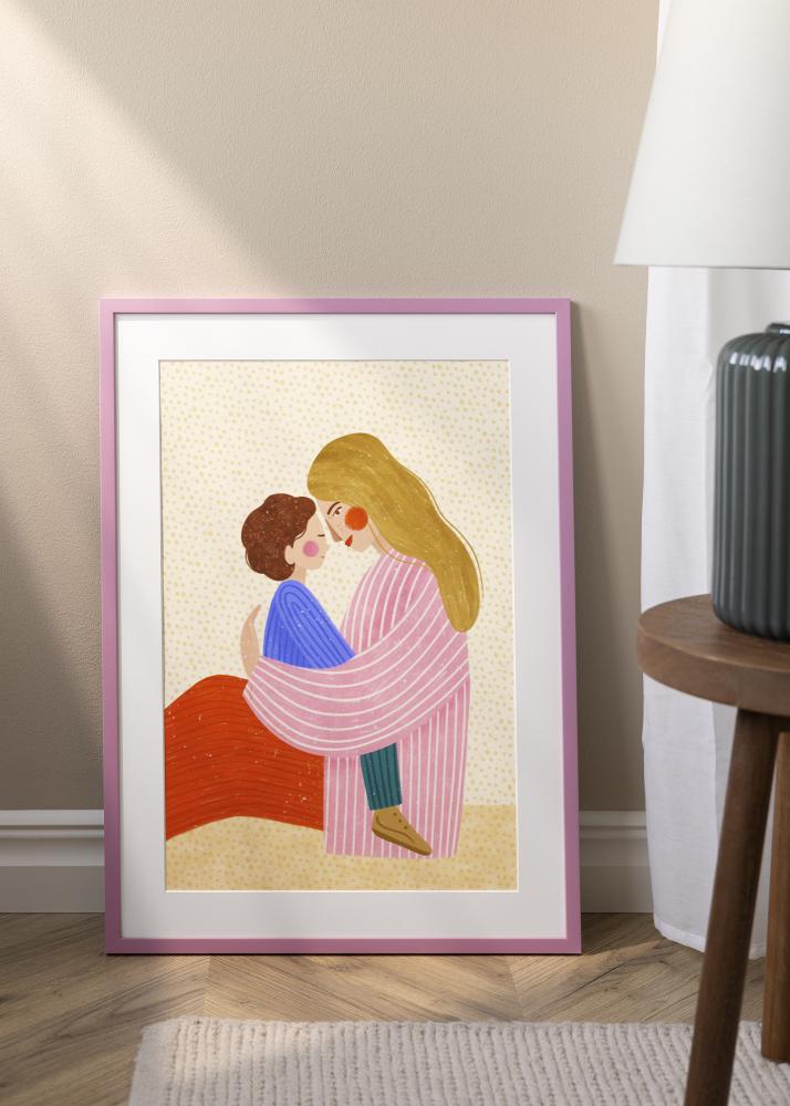 Kehys Kent Akryylilasi Vaaleanpunainen 42x59,4 cm (A2)