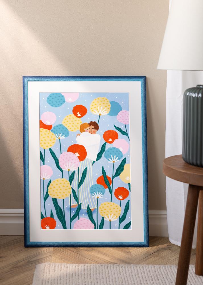 Kehys Cornwall Akryylilasi Tummansininen 70x100 cm