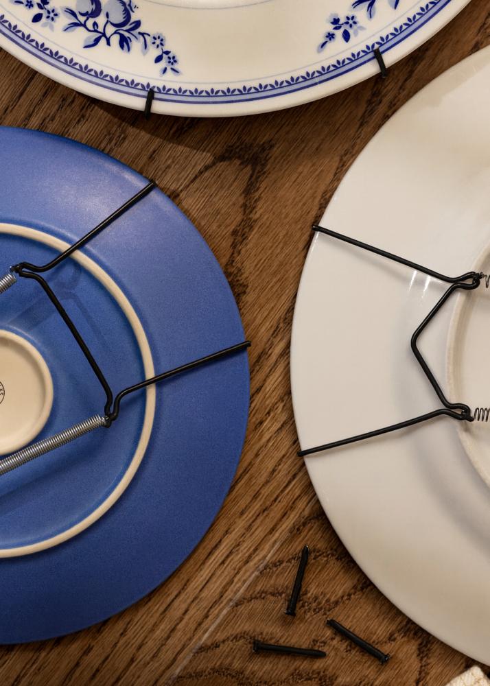 Lautasteline Musta 9–13 cm