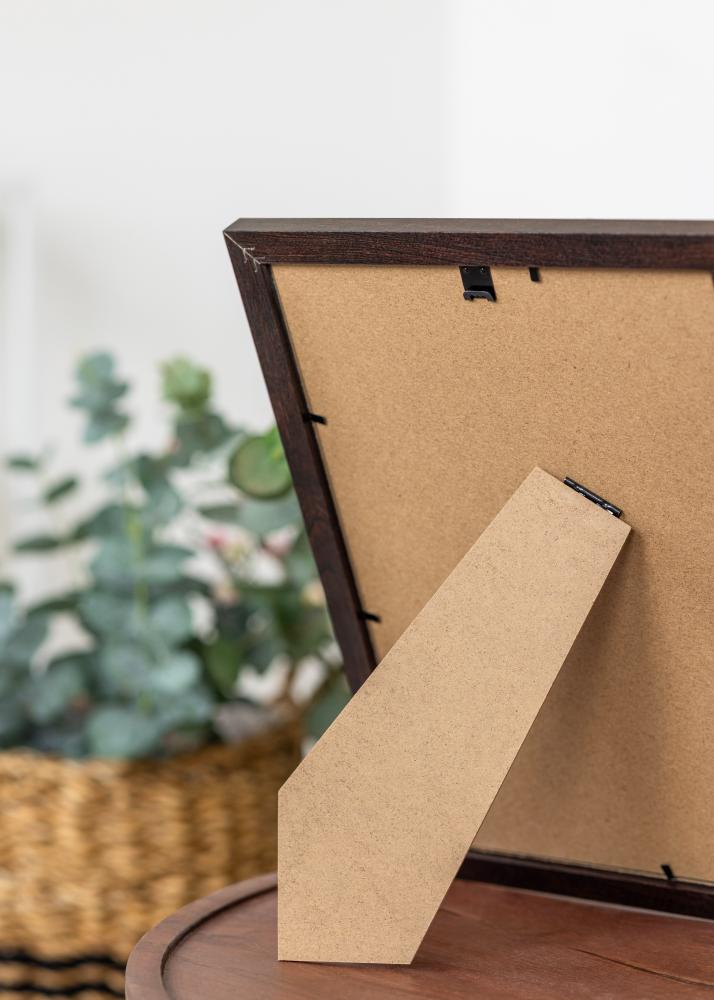 Kehys BGA Classic Akryylilasi Saksanpähkinä 20x20 cm