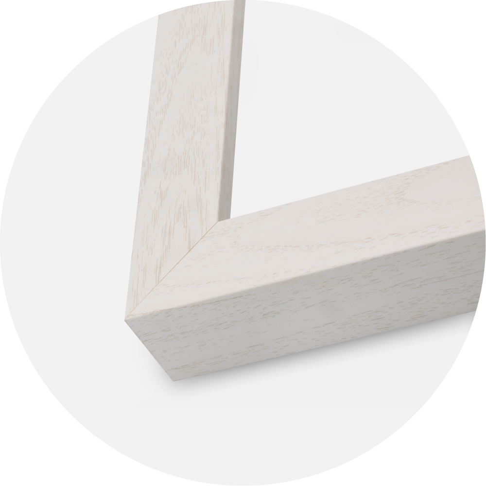 Kehys Wells Akryylilasi Valkoinen 60x80 cm