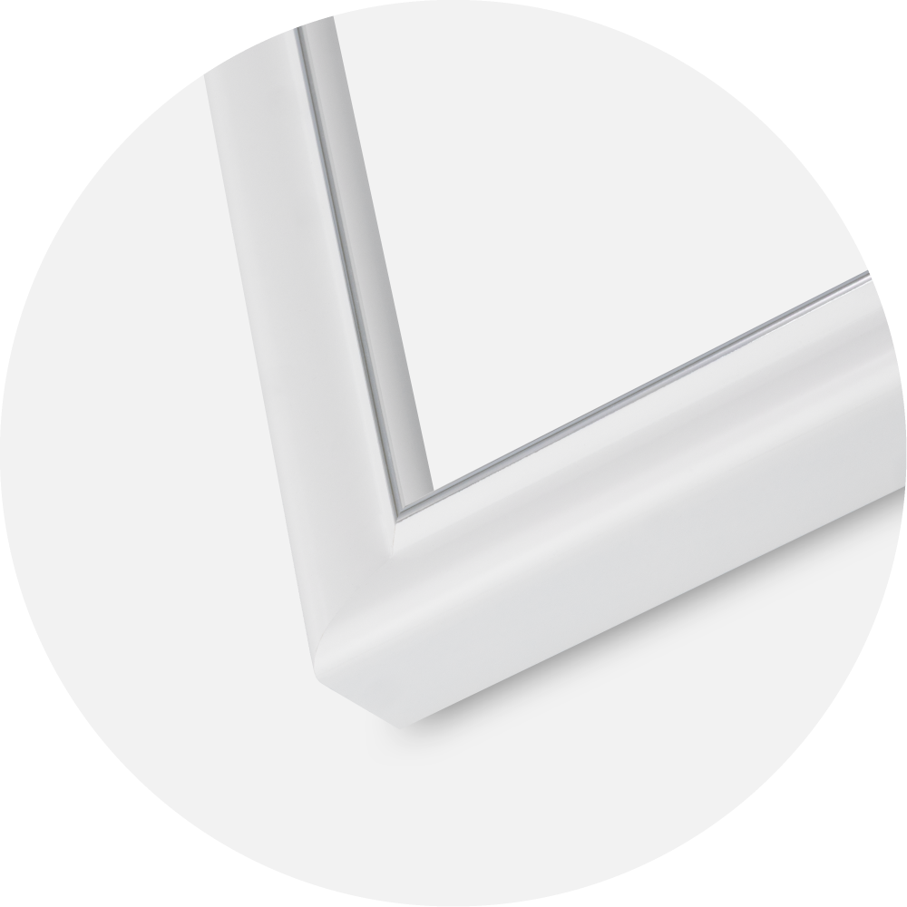 Kehys Canterbury Akryylilasi Valkoinen 42x59,4 cm (A2)