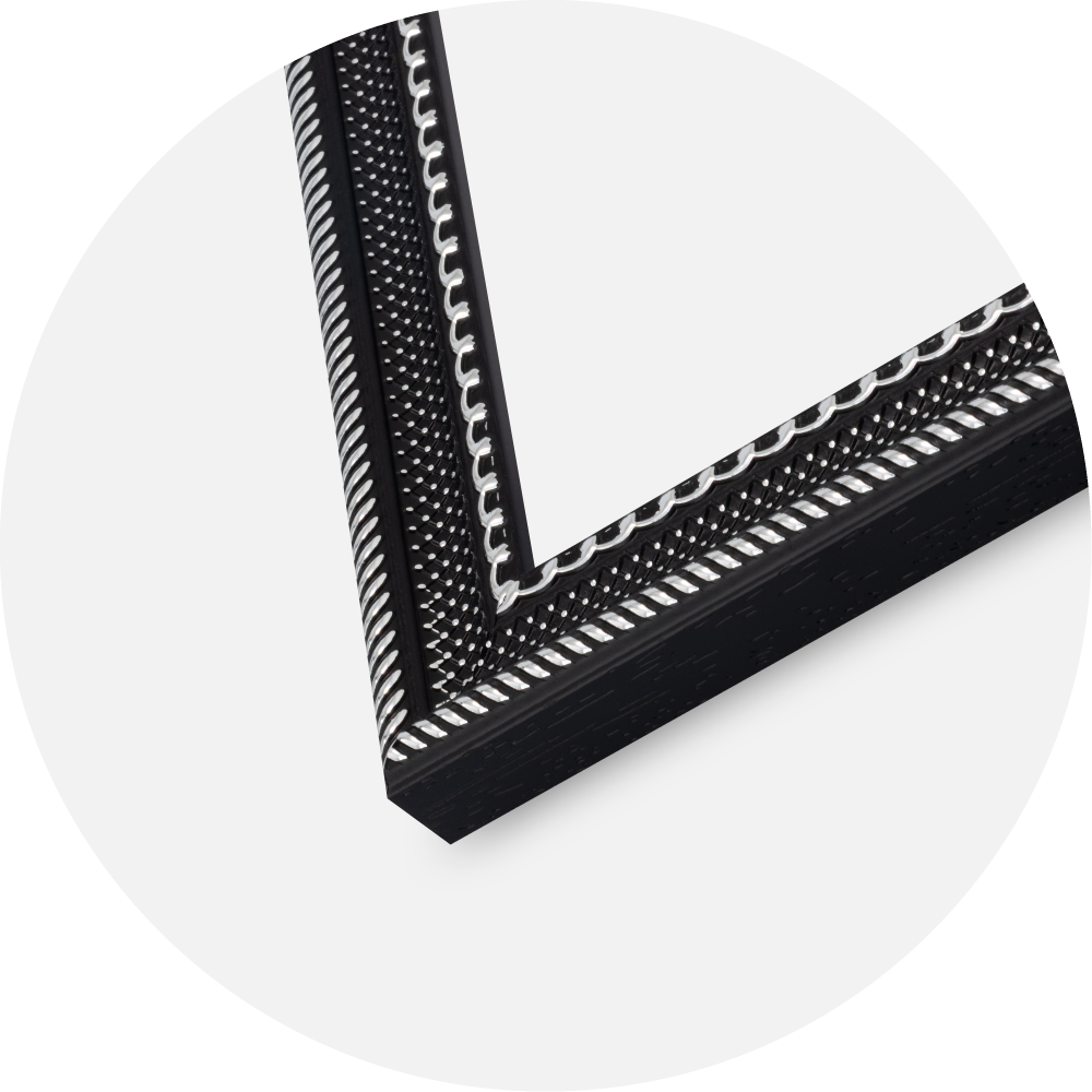 Kehys Trellis Akryylilasi Musta 29.7x42 cm (A3)