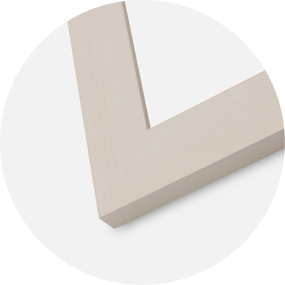 Kehys Pembrokeshire Akryylilasi Valkoinen 59.4x84 cm (A1)