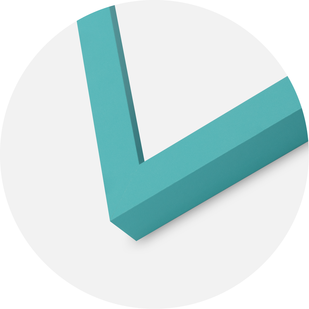 Kehys Selection Akryylilasi Aqua Blue 50x50 cm