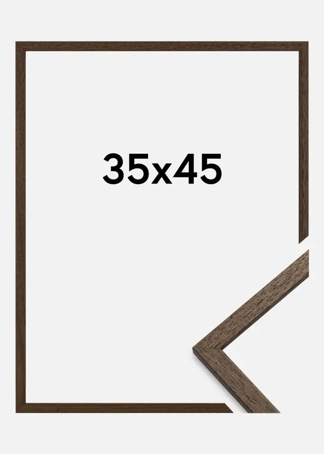 Kehys Edsbyn Saksanpähkinä 35x45 cm