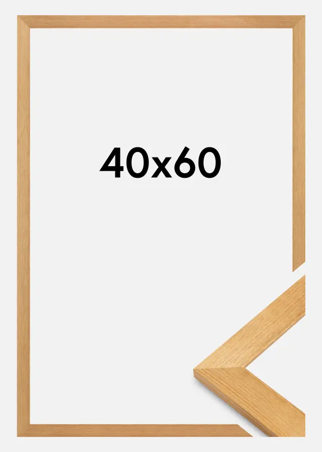 Kehys Sandra Akryylilasi Tammi 40x60 cm