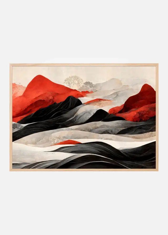 Red Mountains Juliste