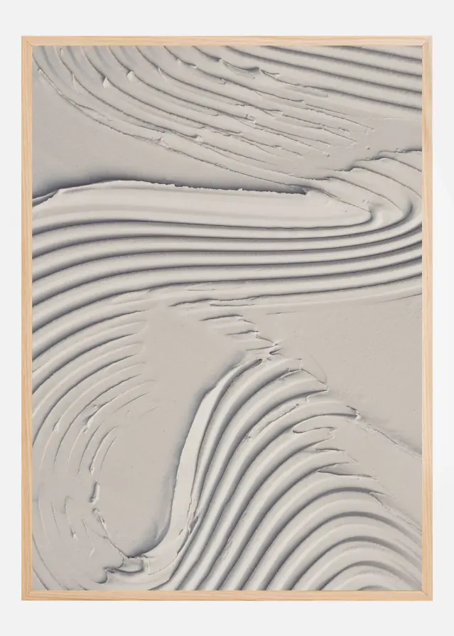 Mud Texture 14 Beige Juliste