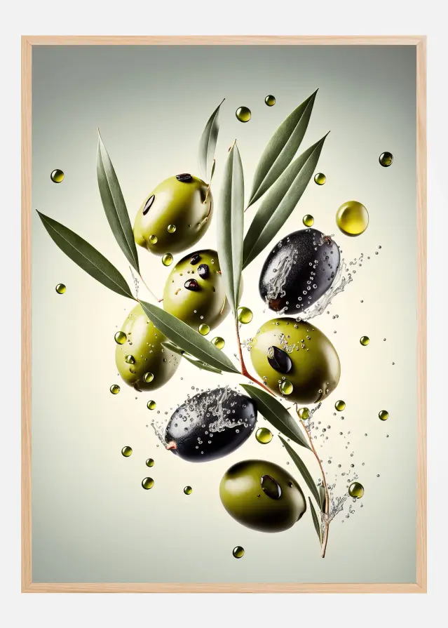 Fresh Olives Juliste
