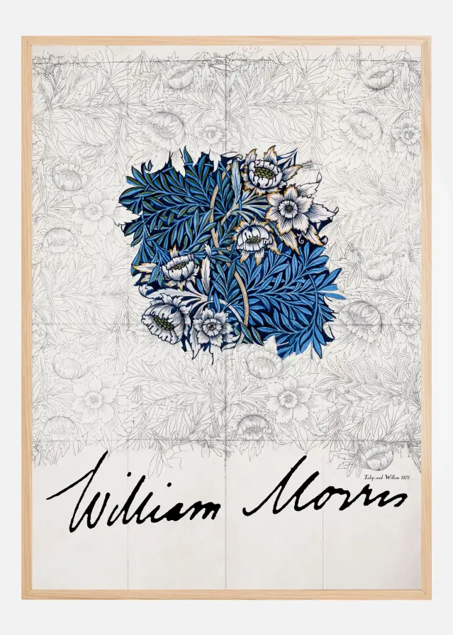 Tulip and Willow Juliste