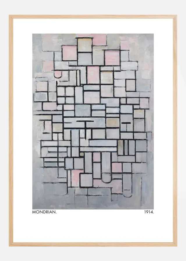 Composition No IV 1914 Juliste