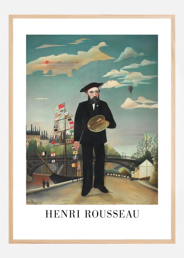 Self Portrait 1890 Juliste