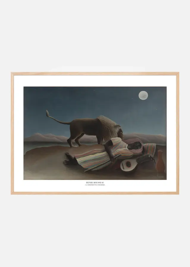 La BohAcmienne endormie 1897 Juliste