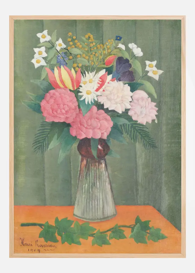Flowers In a Vase Juliste