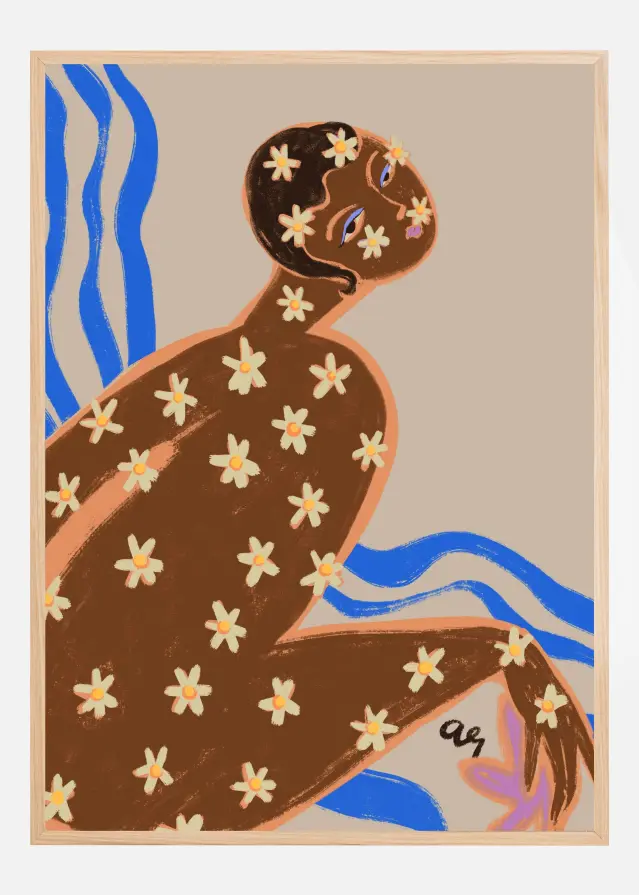 Blooming Daisy Juliste