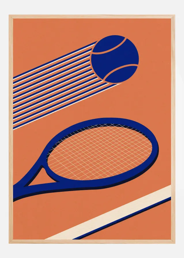 Tennis 80s Juliste