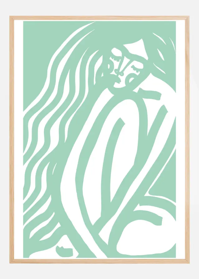 The Silence (mint) Juliste