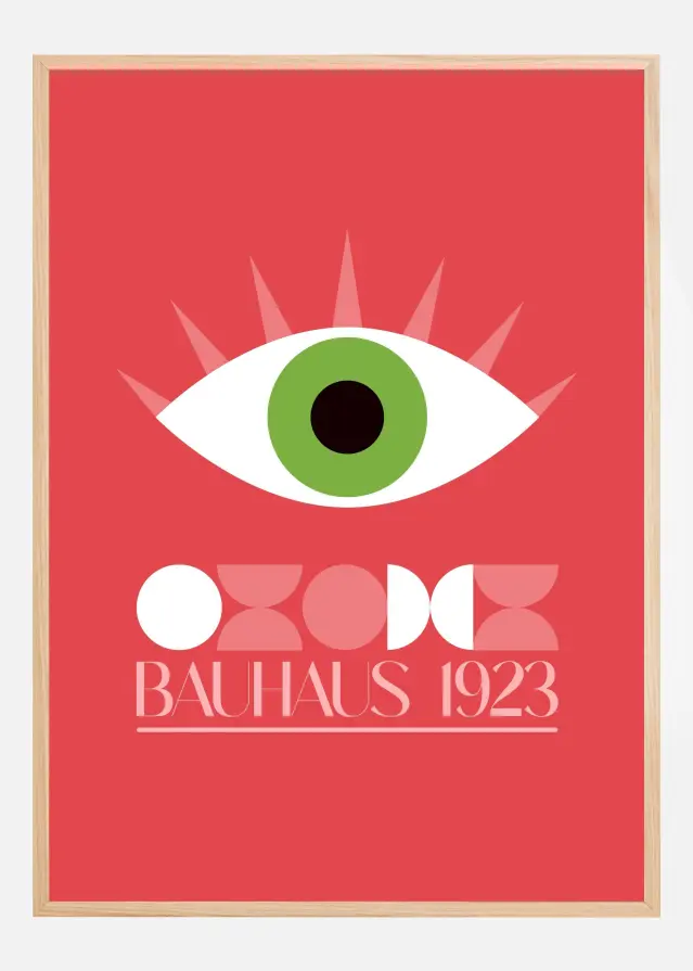 Bauhaus Goz Juliste