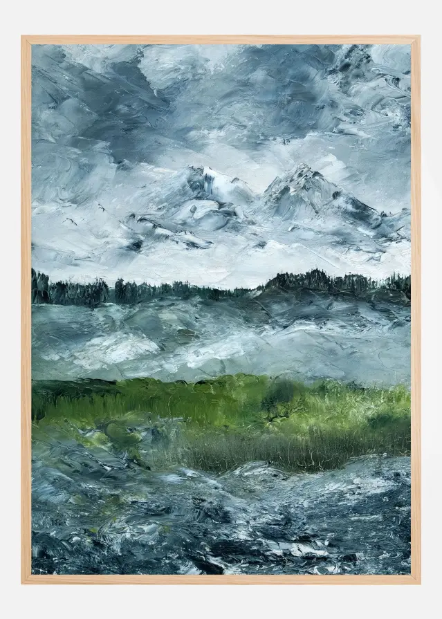 Landscape Study 1905 Juliste