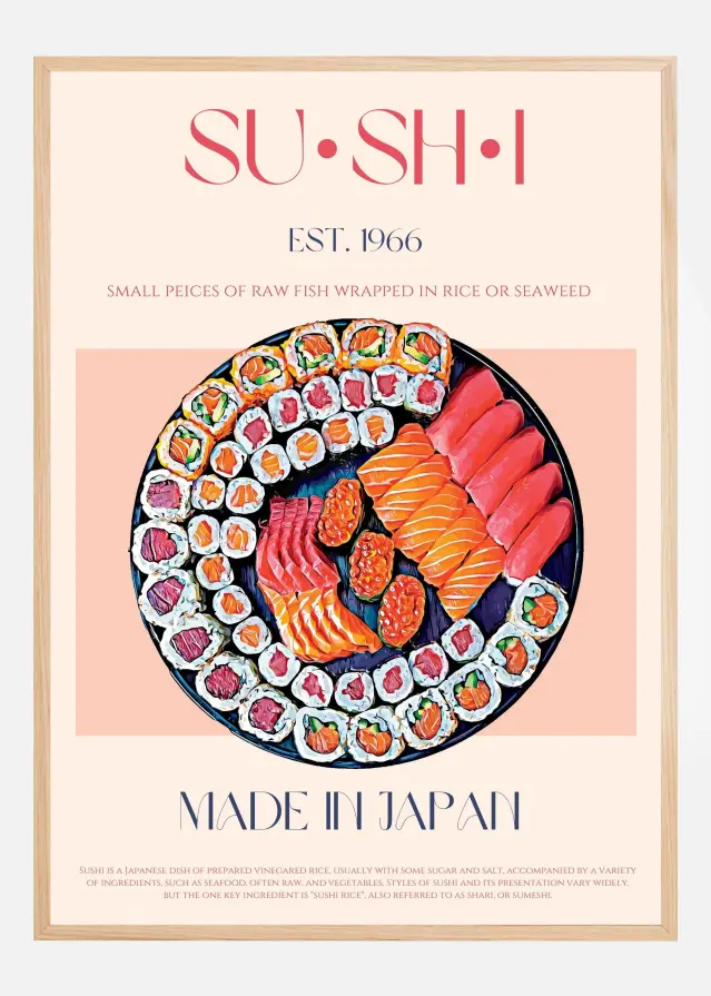 Sushi Juliste