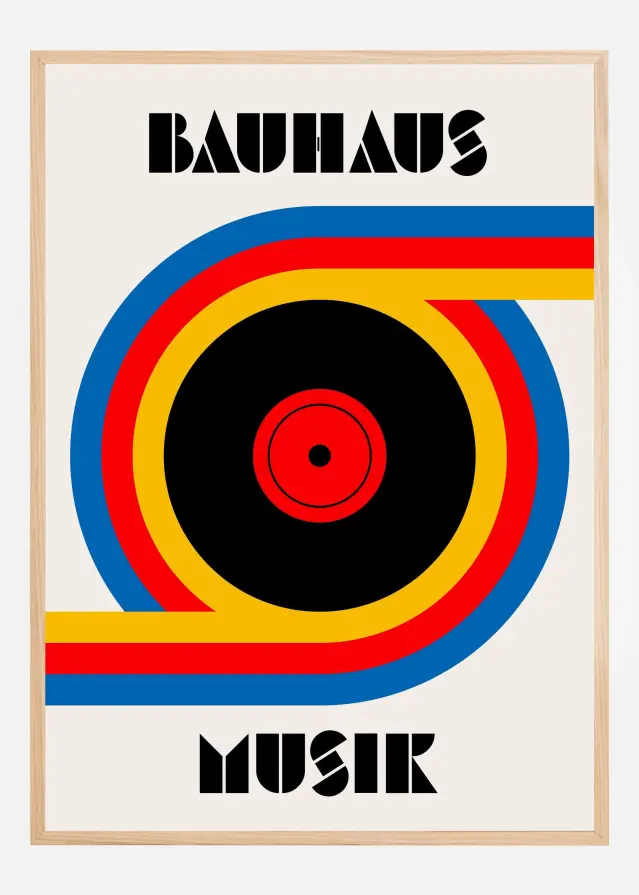 Bauhaus Musik Vinyl Juliste